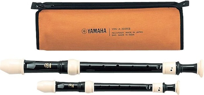 YAMAHA/ヤマハ:ソプラノ・アルトリコーダーセット バロック式 YRSA