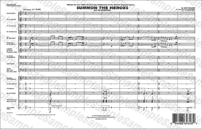 値下げしました】マーチング楽譜 テーマ・フロム・スパイダーマン