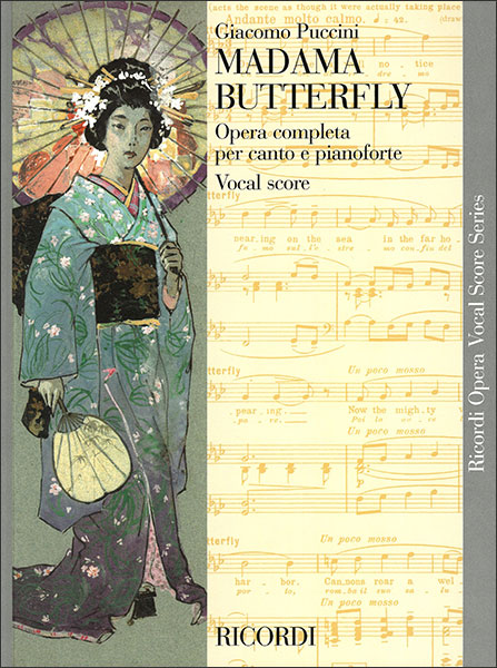 RICORDI:プッチーニ/オペラ「蝶々夫人」(伊語・英語)(紙装