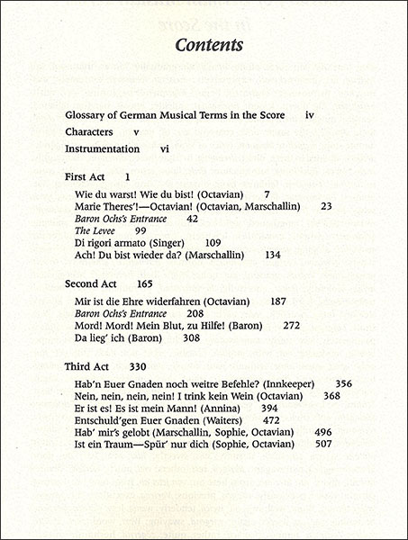 DOVER:リヒャルト・シュトラウス/バラの騎士/【647670】/06