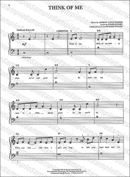 【高知インター店】 Hal Leonard:オペラ座の怪人(大人向け初級ピアノ)/【53387 絵画