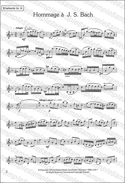 譜　コメロ／クラリナンド(2本のクラリネット・ソロ＆吹奏／輸入吹奏譜（T）／G3／T:3:17)
