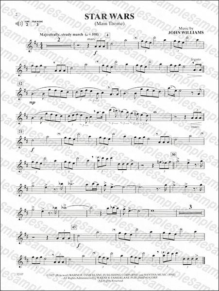 Alfred:スター・ウォーズ(エピソード1-6) / 器楽ソロ(アルト