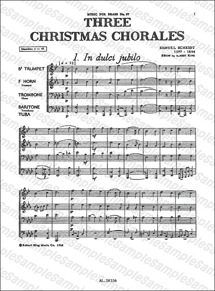 Alphonse Leduc:シャイト/3つのクリスマス・コラール/【1038498