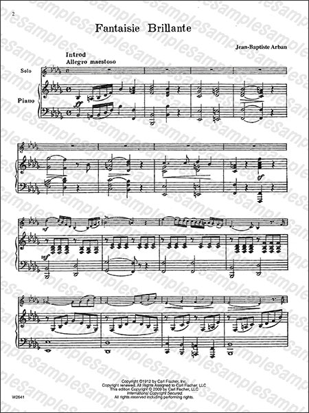 Carl Fischer:アーバン/華麗なる幻想曲 【TrumpetとPiano
