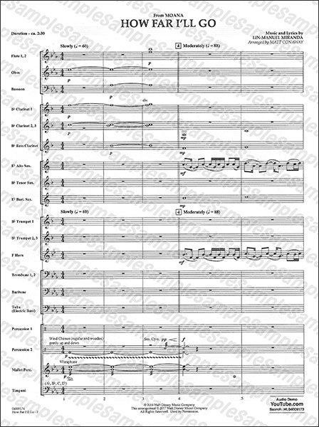 Hal Leonard:どこまでも ~How Far I'll Go~ (ディズニー「モアナ