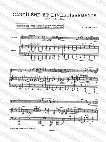 ホルンアンサンブル楽譜まとめ売り PDF-Horn Octet】 Bizet: 
