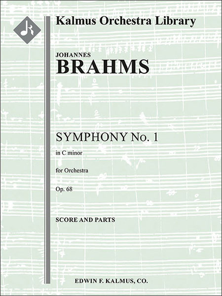 Edwin.F.Kalmus:ブラームス/交響曲 第1番 ハ短調 作品68