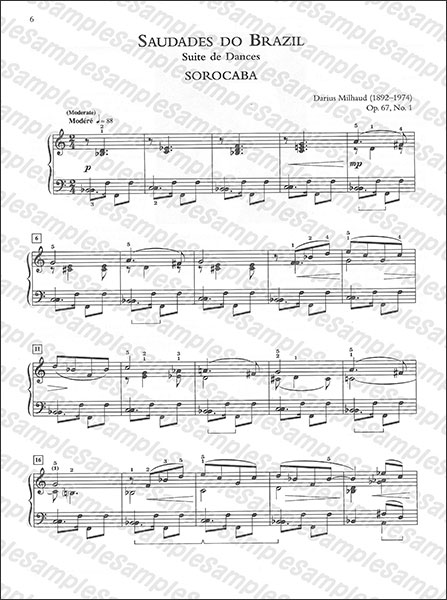 譜 ブラジル 楽譜サンバ・ブラジル（器楽合奏） ⁄ （器楽合奏譜）提供:藤本総合