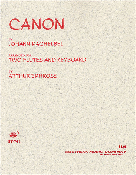 Southern Music Co.:パッヘルベル/カノン/【100266】/03775545