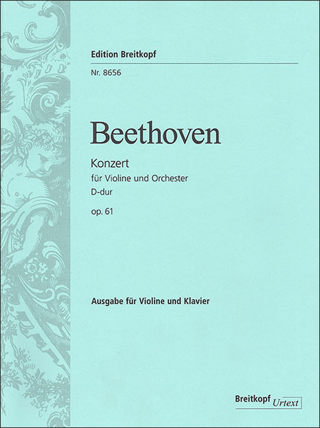 BREITKOPF:ベートーヴェン/ヴァイオリン協奏曲 ニ長調 作品61