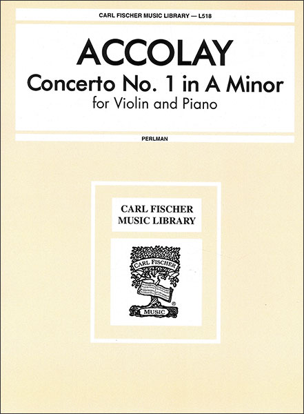 Carl Fischer:アッコーライ/ヴァイオリン協奏曲 第1番 イ短調