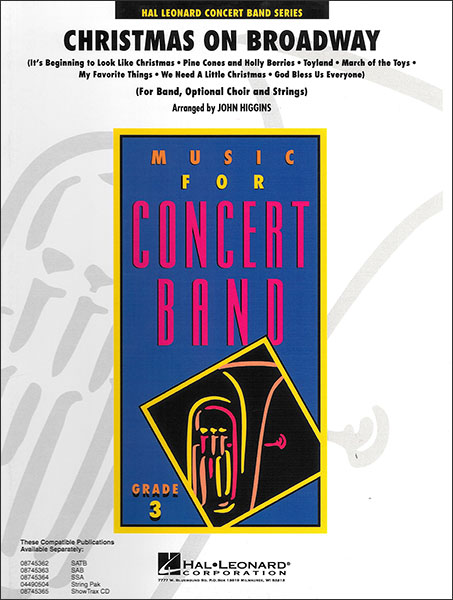 吹奏楽楽譜　ABBA ON BROADWAY ABBA on Broadway by Michael Brown - Concert Band - Sheet