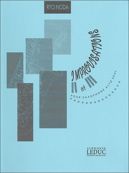 Alphonse Leduc:野田燎/即興曲 第2番&第3番/【558077】/AL25302