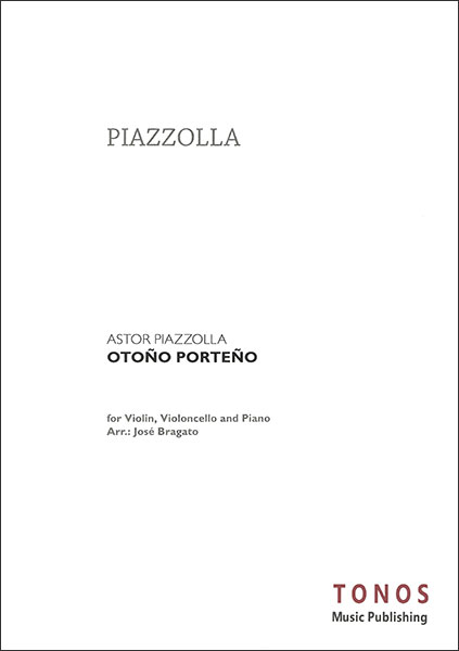 アストル・ピアソラ 『ブエノスアイレスの四季』 弦楽三重奏版 パート譜セット Alfred:ピアソラ/ブエノスアイレスの四季 【Solo Violin】/【1104957