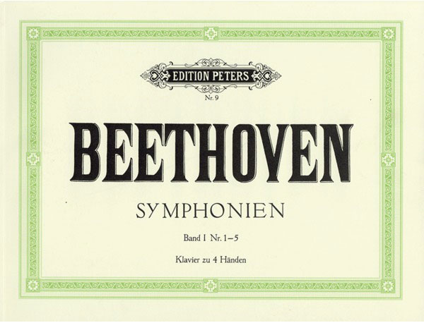 PETERS:ベートーヴェン/交響曲集 第1巻/第1-2番、第3番「英雄」、第4番