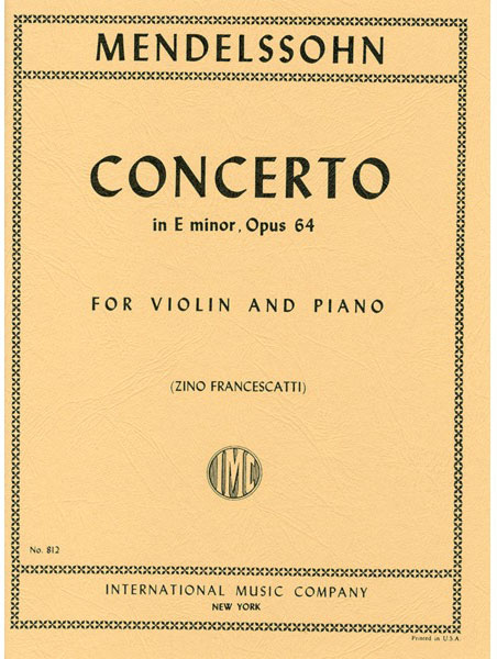 International Music Company:メンデルスゾーン/ヴァイオリン