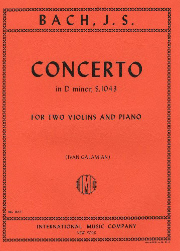 バッハ　BACH 2000 欠品無 International Music Company:J. S. バッハ/2つのヴァイオリンのための