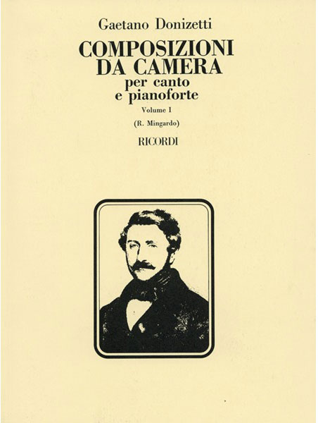 RICORDI:ドニゼッティ/歌曲集 第1巻/【77495】/NR13033000/声楽・歌曲