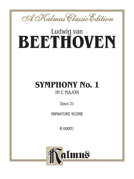 Edwin.F.Kalmus:ベートーヴェン/交響曲 第1番 ハ長調 作品21