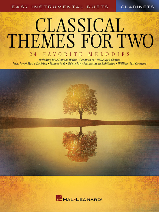 Hal Leonard:クラリネット二重奏のためのクラシック・テーマ24