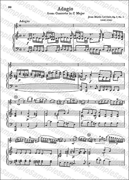 G. Schirmer:バロックのフルート音楽 【Flute&Piano】/【80791