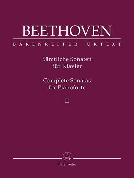 Barenreiter Verlag:ベートーヴェン/ピアノ・ソナタ全集 第2巻