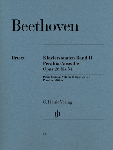 HENLE:ベートーヴェン/ピアノ・ソナタ全集 第2巻:Op.26-Op.54
