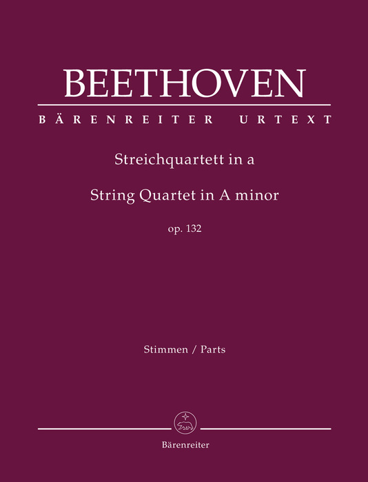 Barenreiter Verlag:ベートーヴェン/弦楽四重奏曲 第15番 イ短調
