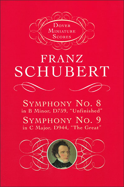 シューベルト 交響曲 第8番 (スタディスコア) 輸入譜 Schubert